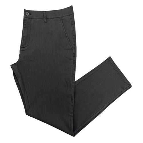 Pantalón gris sólido