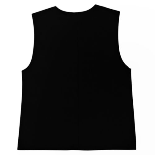 Blusa negra sólida