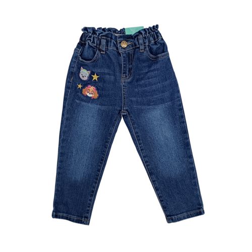 Crop jeans azul lavado
