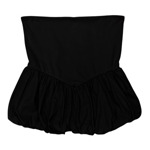 Blusa negra sólida