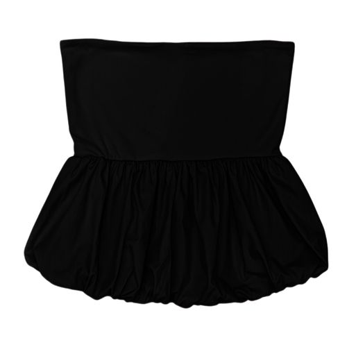 Blusa negra sólida