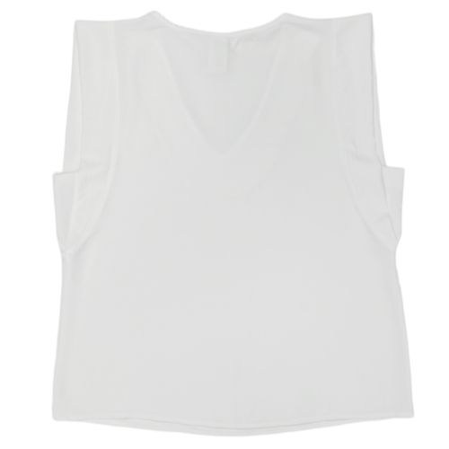 Blusa blanca sólida