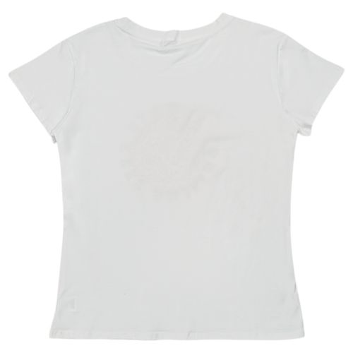 Camiseta curvy blanca estampada