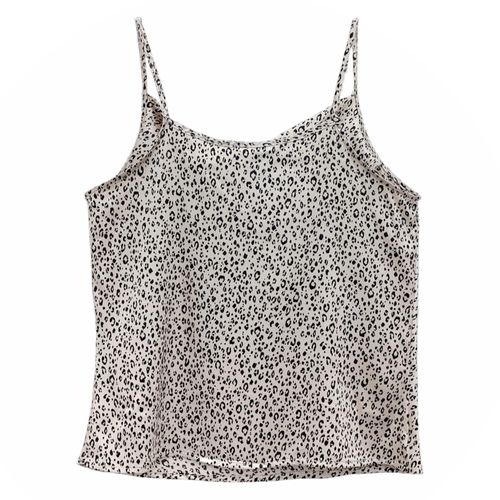 Blusa beige estampada