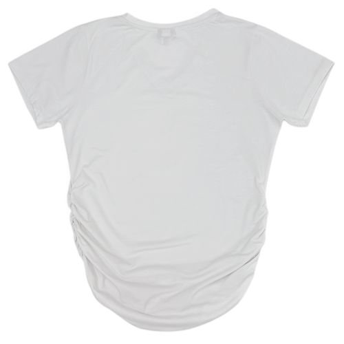 Camiseta para maternidad blanca sólida