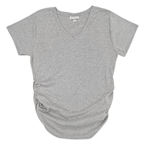 Camiseta para maternidad gris sólida