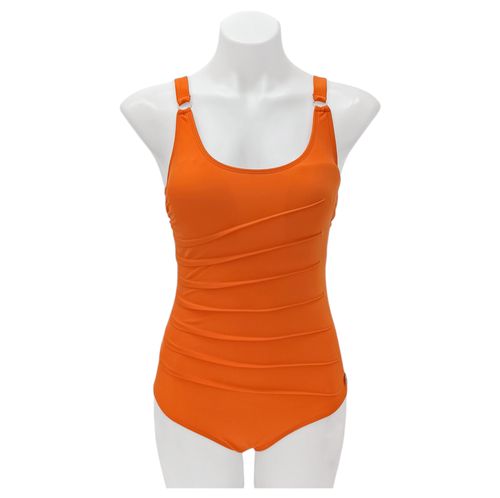 Traje de baño con textura naranja