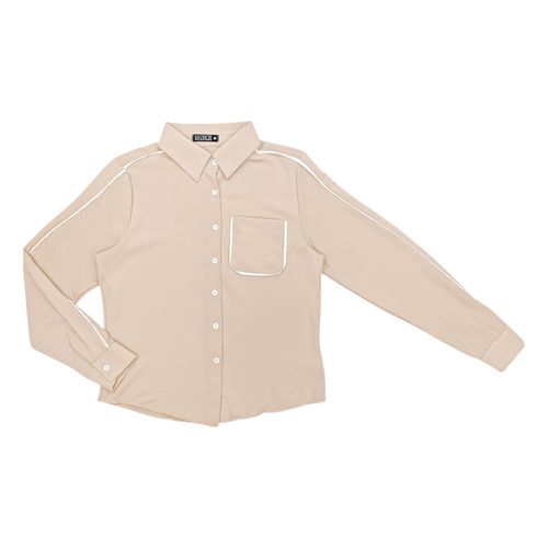 Blusa beige sólida