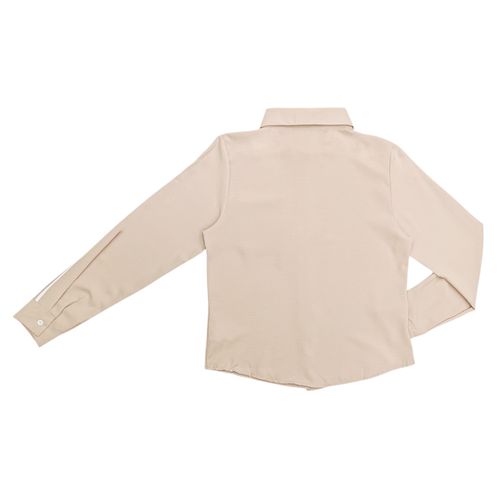 Blusa beige sólida
