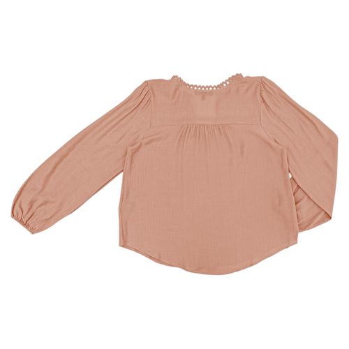 Blusa terracota con textura