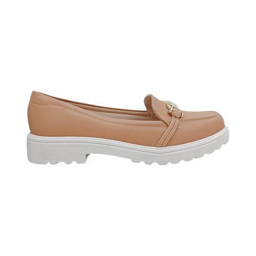 Mocasines nude sólidos