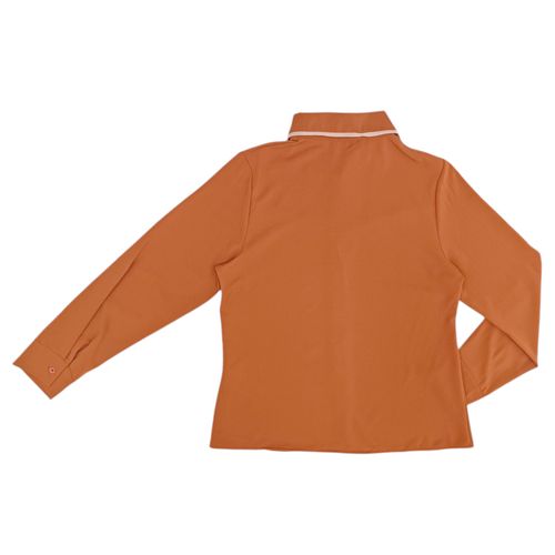 Blusas café sólida