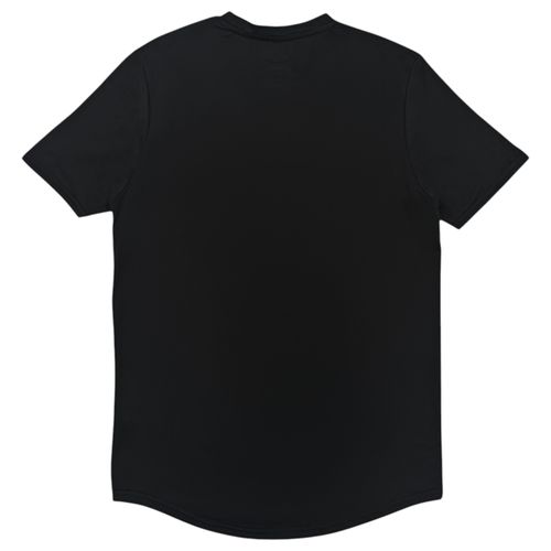 Camiseta deportiva negra sólida