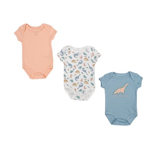 Set de 3 mamelucos dinosaurio