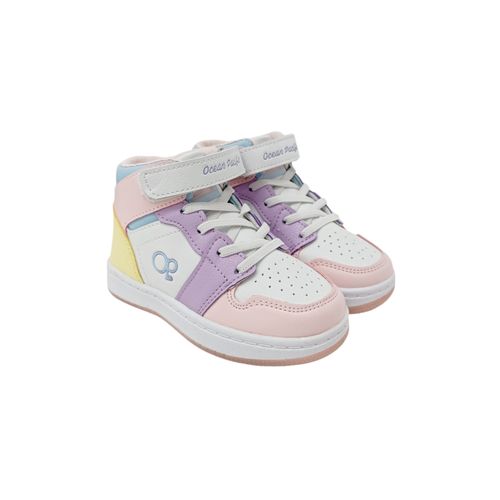 Sneakers multicolor con textura
