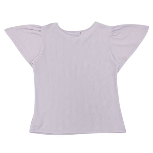 Blusa curvy lila sólida