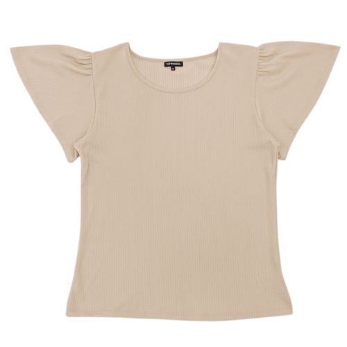 Blusa curvy nude sólida