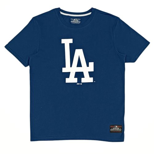 Camiseta azul estampada MLB