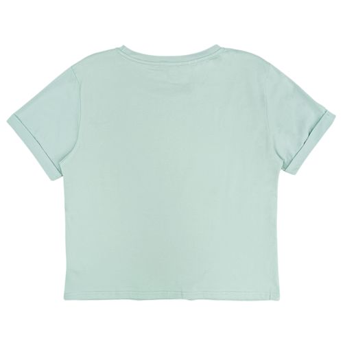 Camiseta estampada celeste