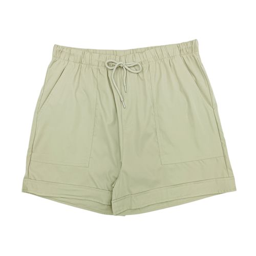 Short curvy verde sólido