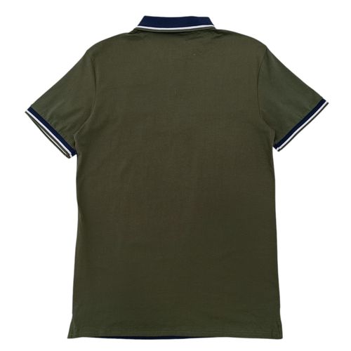 Camisa tipo polo multicolor