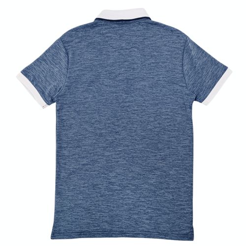 Camisa tipo polo celeste