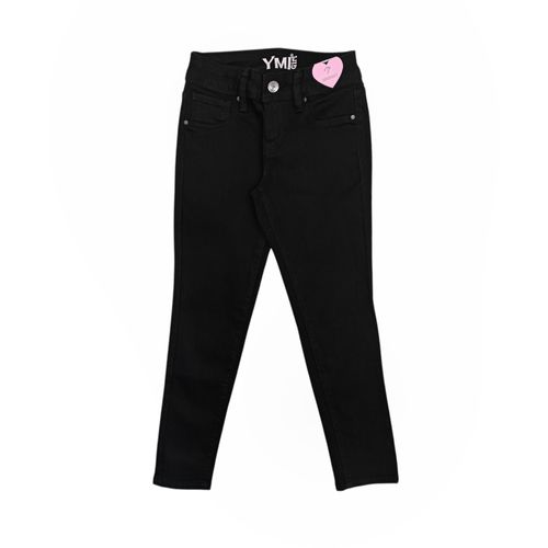 Skinny jeans negro sólido