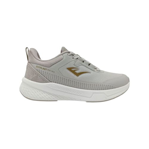 Sneakers gris con textura