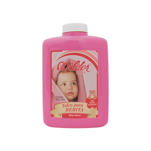 Milder Baby talco para bebita