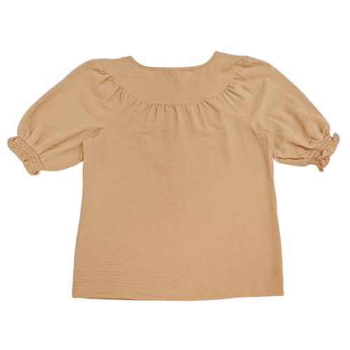 Blusa beige sólido