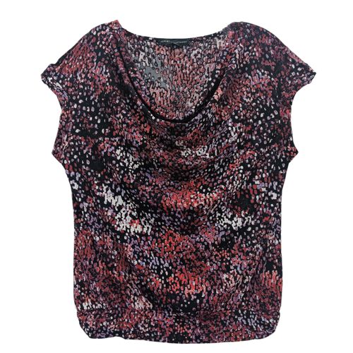 Blusa multicolor estampada