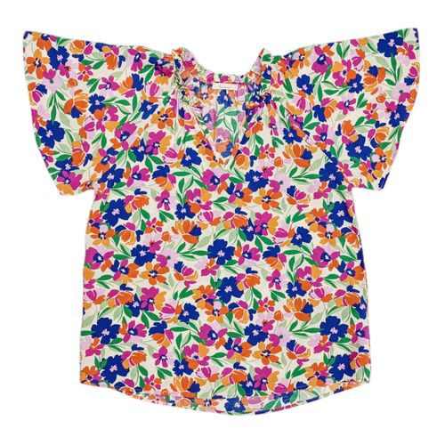 Blusa multicolor estampada