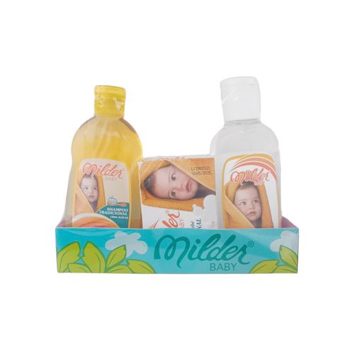 Set shampoo, aceite, jabón para bebé