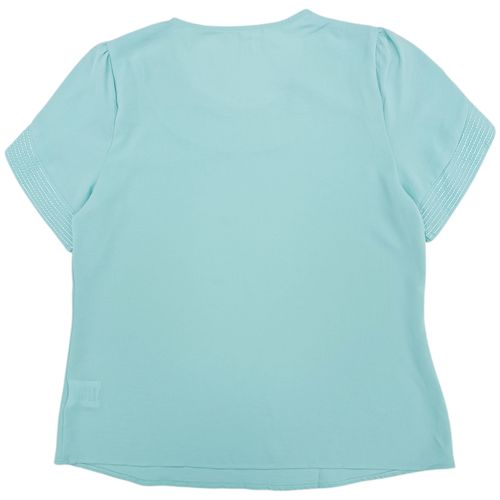 Blusa verde menta sólida
