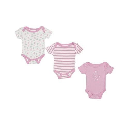 Set de 3 mameluco estampado