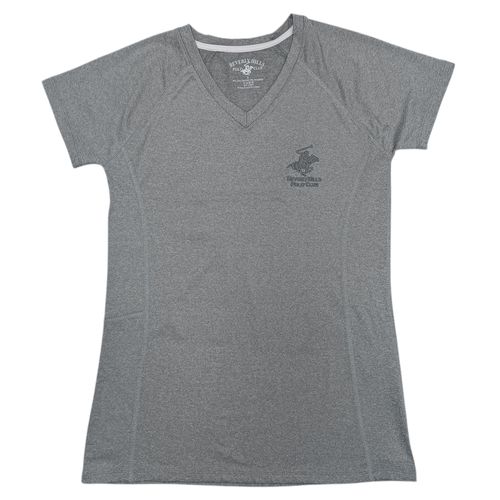 Camiseta deportiva gris sólida