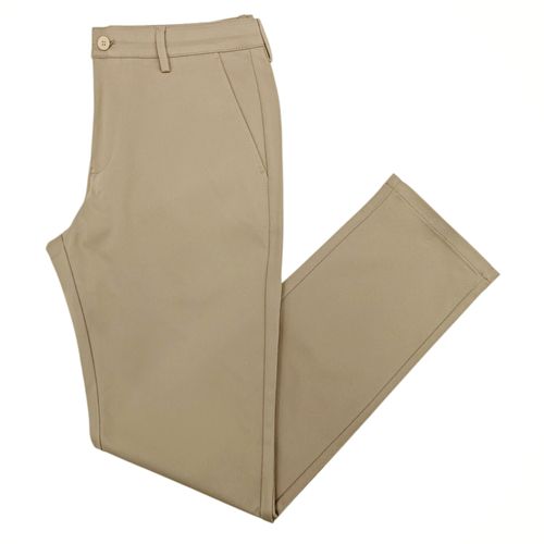 Pantalón sólido beige