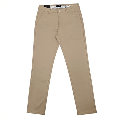 Pantalón sólido beige