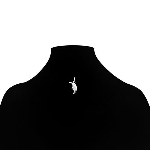 Dije de luna con textura