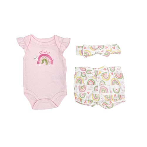 Conjunto de 3 piezas estampado