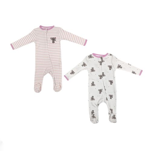 Dúo de pijamas estampadas de koala