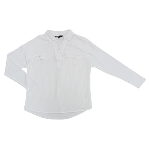 Blusa blanca rayada