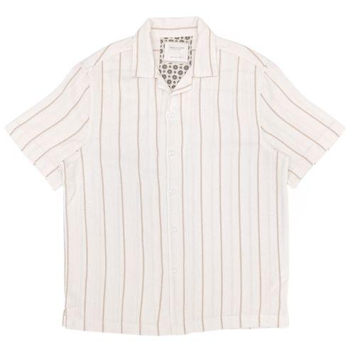 Camisa rayada blanca