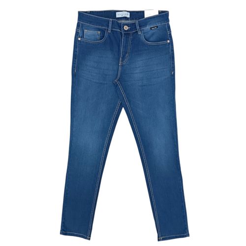 Skinny jeans azul lavado