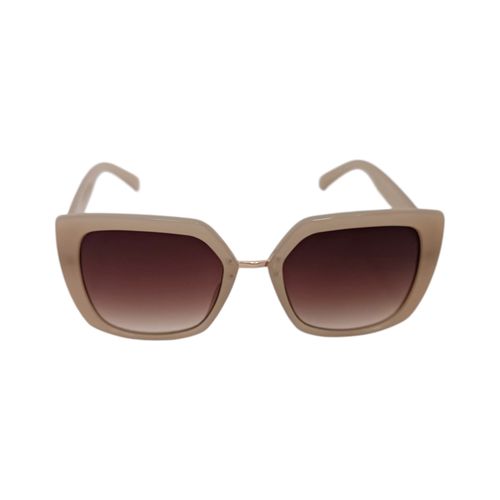 Lentes para sol café sólido