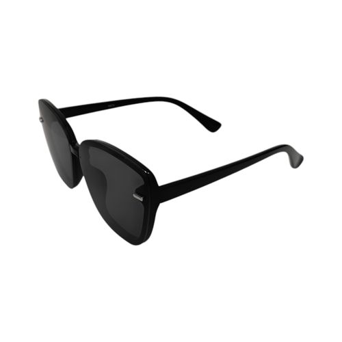Lentes para sol negros sólidos