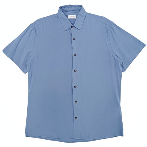 Camisa celeste sólida