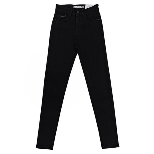 Skinny jeans negro sólido