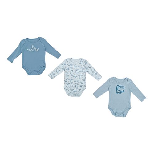 Set de 3 piezas de mameluco estampados