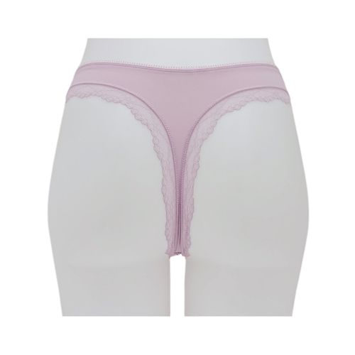 Panty rosa de encaje